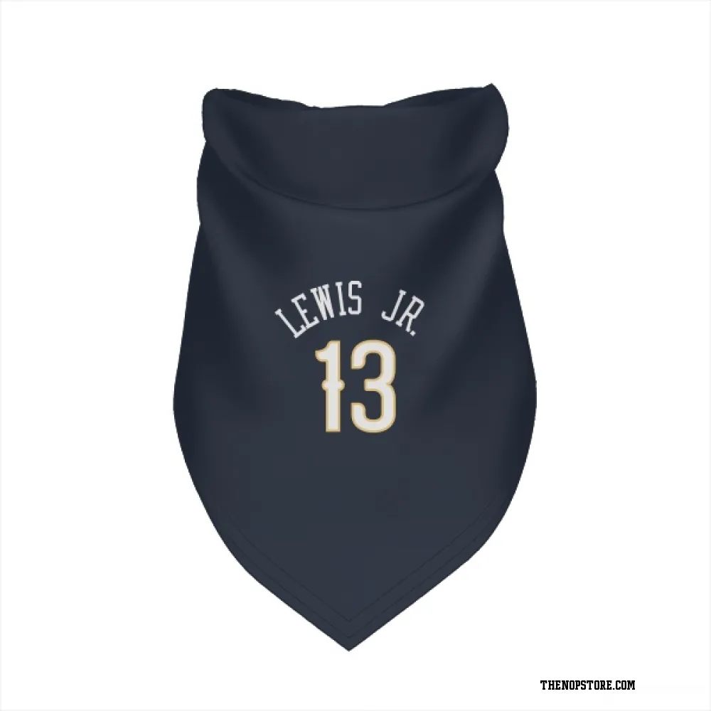Navy Youth Kira Lewis Jr. New Orleans Pelicans Name and Number Banner Wave  T-Shirt - New Orleans Store