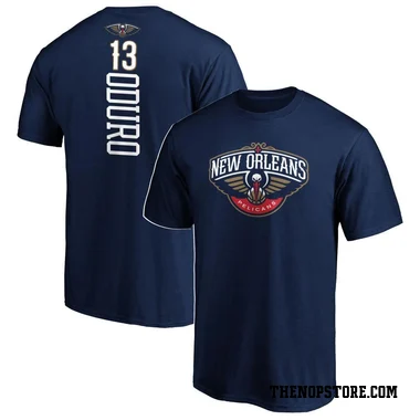 Navy Youth Josh Oduro New Orleans Pelicans Backer T-Shirt